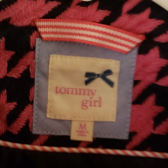 Houndstooth Pink and Black Coat - Picture 2 of 4